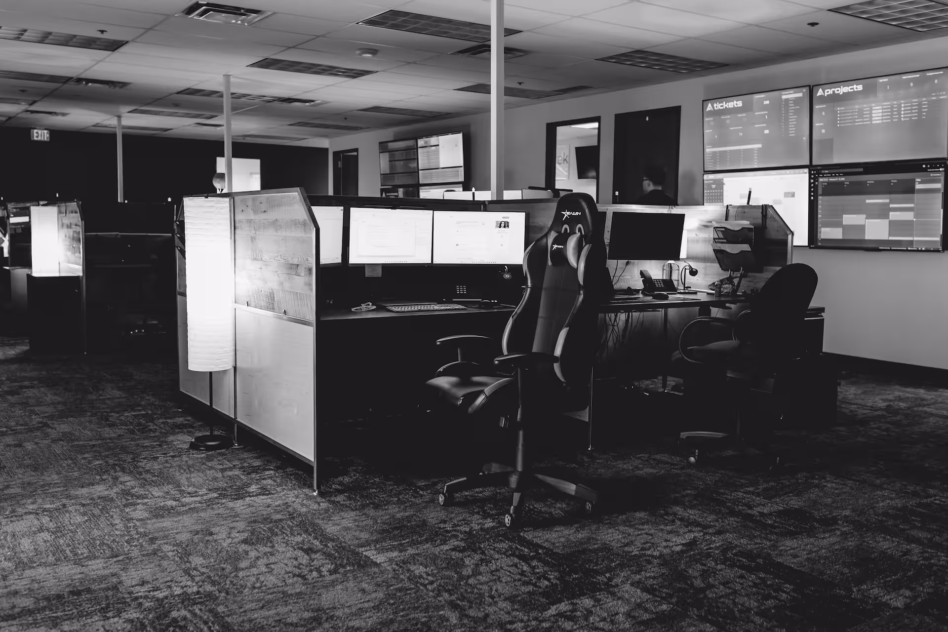 ATG advisor reviewing infrastructure details